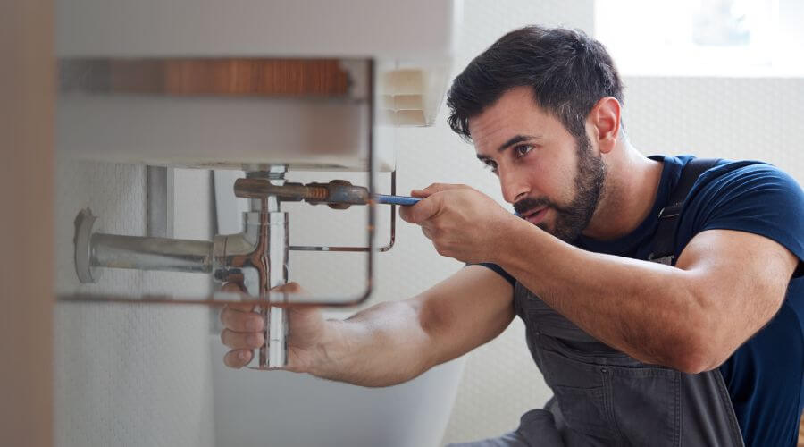Sink pipe leak repair in Rosedale, IN